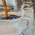 Coffee Painting by Sheila Romard Coffee Painting by Sheila Romard