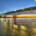 Coleman Bridge from Gloucester Point by Jerry Gammon
