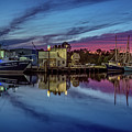 Colorful Bayou Dusk Panorama Photograph by Brad Boland