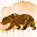 Colorful Bear-Fractal Watercolor Fusion Art Digital Art by Shelli Fitzpatrick Colorful Bear-Fractal Watercolor Fusion Art Digital Art by Shelli Fitzpatrick