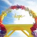Colorful Floral Arch of Hope Digital Art by Kristia Adams Colorful Floral Arch of Hope Digital Art by Kristia Adams