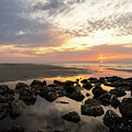 Colorful Sunrise Reflections on Hunting Island, SC by Good Focused