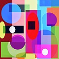 Colourful abstract Digital Art by Elaine Hayward Colourful abstract Digital Art by Elaine Hayward