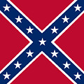 Confederate Battle Flag Digital Art by Frederick Holiday Confederate Battle Flag Digital Art by Frederick Holiday