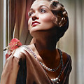 Constance Bennett Portrait Digital Art by Chuck Staley Constance Bennett Portrait Digital Art by Chuck Staley