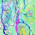 Contemporary Abstract - Crossing Paths No. 2 - Modern Artwork Painting Painting by Patricia Awapara Contemporary Abstract - Crossing Paths No. 2 - Modern Artwork Painting Painting by Patricia Awapara