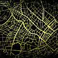 Copenhagen Map in Gold and Black Digital Art by Sambel Pedes Copenhagen Map in Gold and Black Digital Art by Sambel Pedes