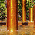 Copper Columns at Peavey Plaza by Lonnie Paulson Copper Columns at Peavey Plaza by Lonnie Paulson