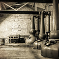 Copper Pot Stills Photograph by Karen Varnas Copper Pot Stills Photograph by Karen Varnas