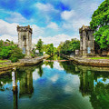 Coral Gables Canals Digital Art by SnapHappy Photos Coral Gables Canals Digital Art by SnapHappy Photos