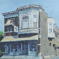 Corner Bar Painting by William Brody Corner Bar Painting by William Brody