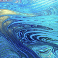 Cosmic Flow Painting by Lucy Arnold Cosmic Flow Painting by Lucy Arnold