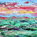 Costal Links Painting by Teresa Moerer Costal Links Painting by Teresa Moerer