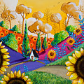 Country Lights #30 Painting by Cindy Thornton Country Lights #30 Painting by Cindy Thornton
