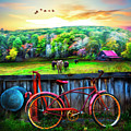 Country Rust Painting Photograph by Debra and Dave Vanderlaan Country Rust Painting Photograph by Debra and Dave Vanderlaan