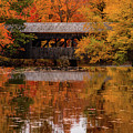 Covered bridge at Sturbridge Village Photograph by Jeff Folger Covered bridge at Sturbridge Village Photograph by Jeff Folger