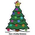 Covid Christmas Mixed Media by Moira Law Covid Christmas Mixed Media by Moira Law