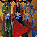 Cowgirl Up Painting by Lance Headlee Cowgirl Up Painting by Lance Headlee