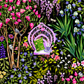 Cozy Garden Reading Room III by L Diane Johnson Cozy Garden Reading Room III by L Diane Johnson