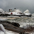 Crashing the Nubble Photograph by Scott Thorp Crashing the Nubble Photograph by Scott Thorp