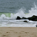 Crashing Waves of the Atlantic Ocean in Cape May New Jersey Photograph by Linda Stern Crashing Waves of the Atlantic Ocean in Cape May New Jersey Photograph by Linda Stern
