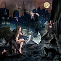 Creatures of the Night Digital Art by Diana Haronis Creatures of the Night Digital Art by Diana Haronis
