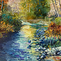 Creekside Tranquility Painting by Hailey E Herrera Creekside Tranquility Painting by Hailey E Herrera