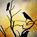 Crow Birds on Tree Bird 95 Digital Art by Lucie Dumas Crow Birds on Tree Bird 95 Digital Art by Lucie Dumas