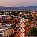 Culver City at Dusk - Panoramic View Photograph by Kelley King