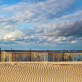 Cupsogue Beach Dune Sand Grooves by Robert Seifert