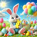 Cute Bunny by Steve Mitchell
