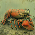 Cyborg Lobster Under the Sea SCI 348 by Yo Pedro