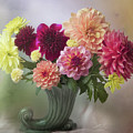 Dahlias From My Garden. by Ann Jacobson