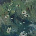 Daisy-A-Day Painting by Sheila Romard Daisy-A-Day Painting by Sheila Romard