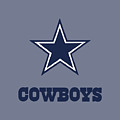 Dallas Cowboys Art T-Shirt by Helo Keti - Pixels