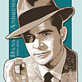 Dana Andrews Pop Art by Greg Joens Dana Andrews Pop Art by Greg Joens