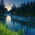 Dark Lake Photograph by Evgeni Dinev Dark Lake Photograph by Evgeni Dinev
