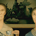 Daughters of Revolution - Grant Wood by Samuel HUYNH