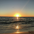 December Sunset on Lido Beach Photograph by Medge Jaspan December Sunset on Lido Beach Photograph by Medge Jaspan