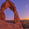 Delicate Moon Photograph by Darren White Delicate Moon Photograph by Darren White