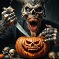 Demonic Pumpkin Ritual by Michael Moriarty