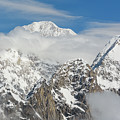 Denali Peeking Through by Karen Smale