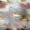 Depth of puddles Painterly Abstract 2 by Itsonlythemoon