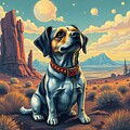 Desert Dog 2025  06190856aisq by Cindy's Creative Corner