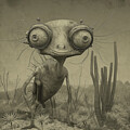 Desert Lizard Creature SCI 347 by Yo Pedro