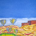 Desert Spring Painting by John Klobucher Desert Spring Painting by John Klobucher