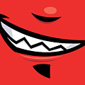 Devilish Grin Cartoon Mouth Digital Art by John Schwegel Devilish Grin Cartoon Mouth Digital Art by John Schwegel