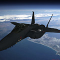 Silent Spy Eagle Digital Art by Custom Aviation Art Silent Spy Eagle Digital Art by Custom Aviation Art