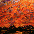 Dillon Sunset Painting by Marilyn Quigley Dillon Sunset Painting by Marilyn Quigley