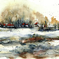 Distant Houses by Aniko Hencz Distant Houses by Aniko Hencz